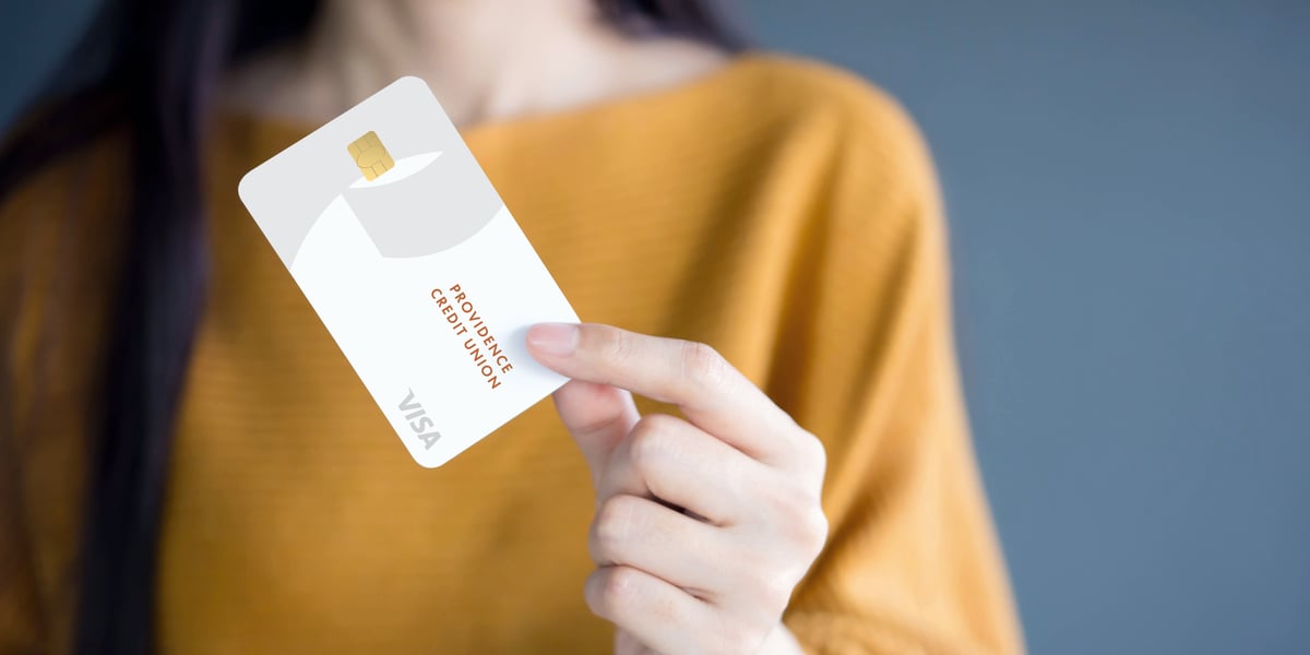 Debit Card mockup (PCU) feature